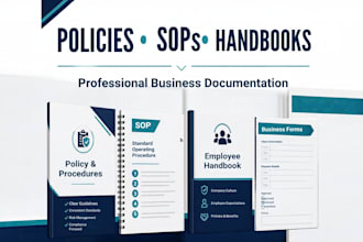 write policies procedures sops and employee handbooks
