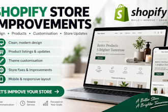 update and improve your shopify store