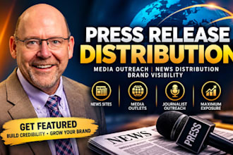 press release distribution media outreach journalist pitching PR news outlets PR