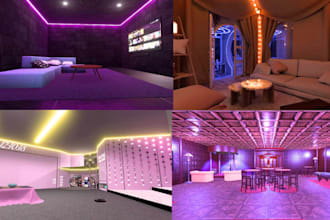 create interactive vrchat world 3d game environment vrc metaverse virtual world