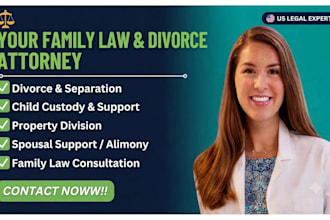 be your lawyer in civil, family and tort law disputes