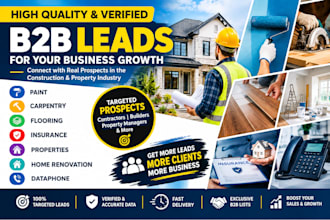 paint carpentry flooring insurance properties homerenovation dataphone b2b leads