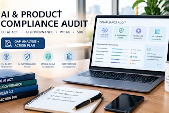 do eu ai act compliance audit, section 508, wcag aa and ai governance, weee