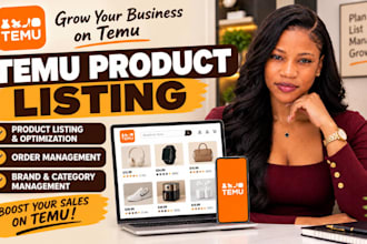do temu dropshipping product listing optimization temu order brand management