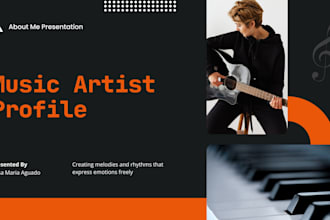 design artist epk pitch deck musician electronic press kit sponsorship deck