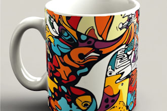 design creative mug design