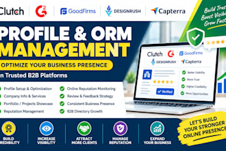 verified clutch g2 goodfirm online management designrush capterra ORM reputation
