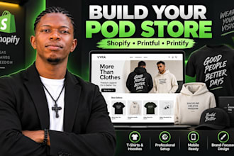 build shopify print on demand with printiful and printify setup