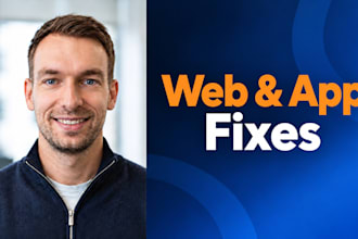 fix bugs and improve your website or web app