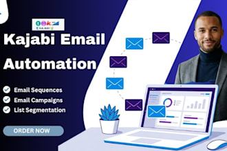 create kajabi email automation, sequences, campaigns