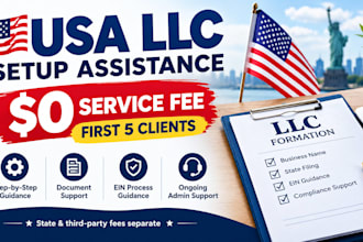 assist with USA llc formation fast