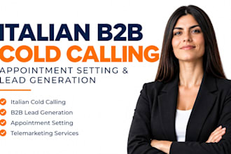 do italian b2b outbound sales cold calling telemarketing and appointment setting