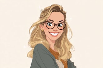 create costumized cartoon illustration