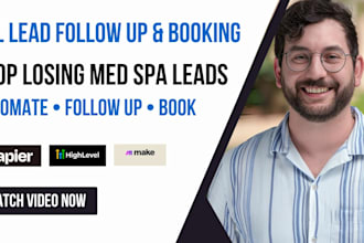 build ghl med spa lead follow up and booking automation