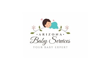 design amazing arizona baby services logo