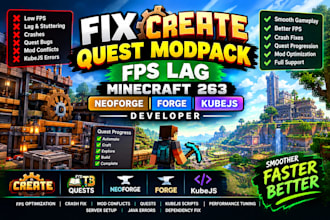 fix create quest modpack fps lag minecraft 263 neoforge forge kubejs developer