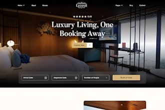 build wix hotel website airbnb website vacation rental website booking website