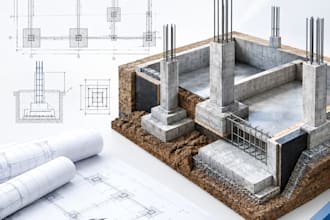design residential foundation and footing plans with structural calculations