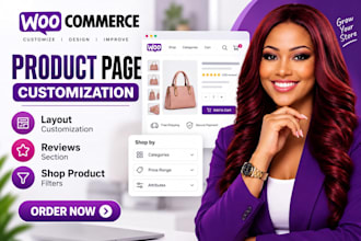 woocommerce product page, layout customization reviews section shop page error
