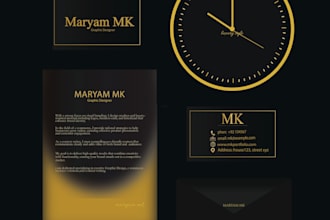 design profesional business card and flyer