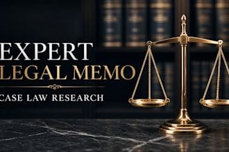 prepare an expert US attorney legal memorandum with case law research