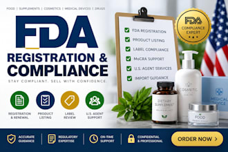 fda registration fda compliance for food, drug, medical devices, import permit