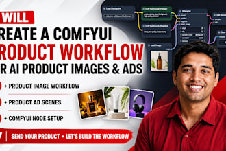 build a comfyui workflow for ai photography and ai product