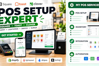 setup square pos clover toast pos lightspeed dripos pos sumup pos shopify pos