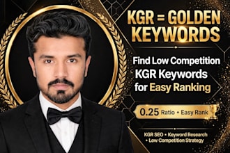 find low competition kgr keywords for easy ranking