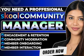 setup skool community, skool course upload, skool credit repair, manage skool