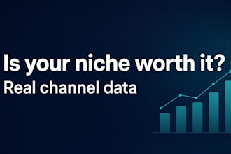 research a profitable faceless youtube niche with data