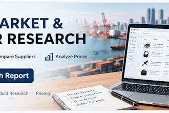 conduct china market and supplier research