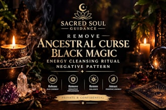 remove ancestral curse black magic energy cleansing ritual negative pattern