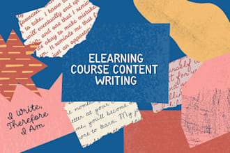 write engaging elearning course content and training course