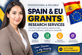 research spain and eu grants for your business startup nonprofit