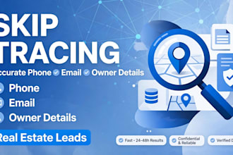 do real estate skip tracing with owner phone number and address