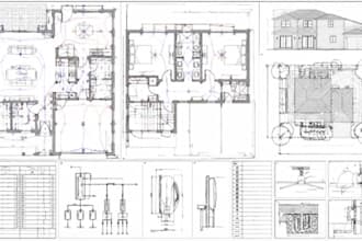 create california texas home addition electrical plans and renovation drawings