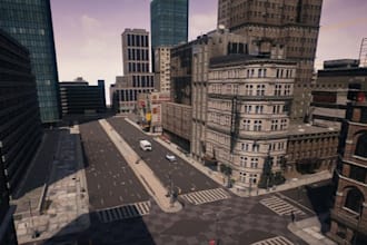 build roblox map, terrain, assets and environment for your roblox game