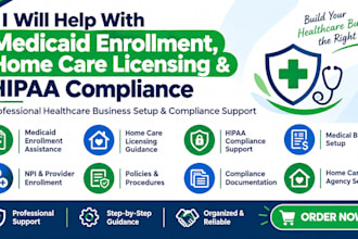 do medicaid certification, medical billing hipaa compliance, homecare license