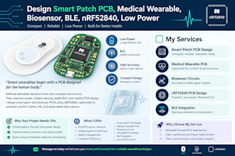 design biosensor pcb medical pcb electrochemical sensor ble ecg ppg low power