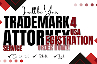 be your trademark attorney for us registration