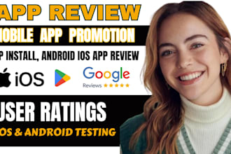 do mobile app promotion app install android ios and app review and app ads