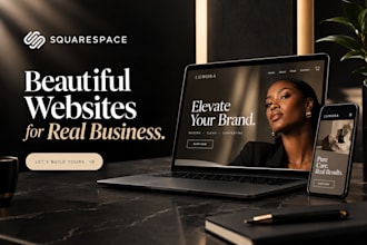 design, redesign squarespace website, build squarespace website expert