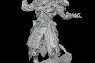 design functional 3d models, multi part stl and moving print ready parts