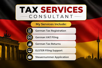 do german tax, german vat filing, tax registration, tax returns