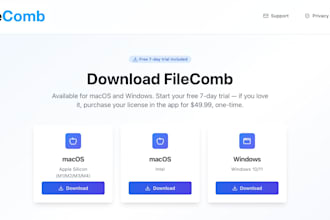 convert your webapp into a native mac and windows desktop app