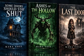 design KDP book covers, ebook covers and paperback covers