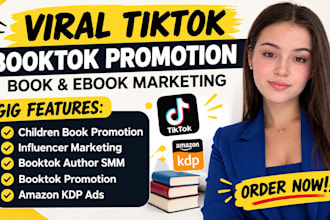 do booktok promotion booktok tiktok book marketing booktok amazon kdp ads
