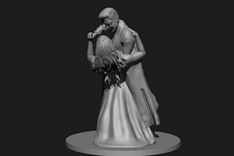 sculpt custom 3d figurines, statues, busts and ornaments