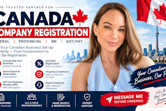 do canada company registration, federal or provincial incorporation, bn, gst hst